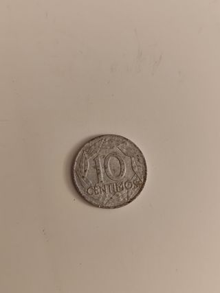 Moneda 10 Céntimos Franco 1959