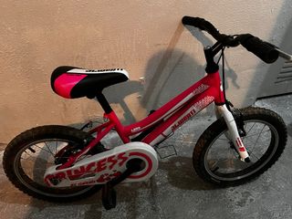 Bicicleta Infantil JL Wenti 16 Rosa