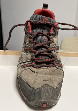 Zapatillas Merrell Trekking Beige/Rojo