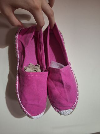 Zapatos planos rosas