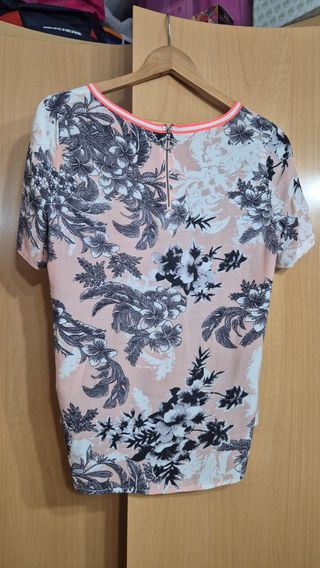 Camiseta Vila flores multicolor