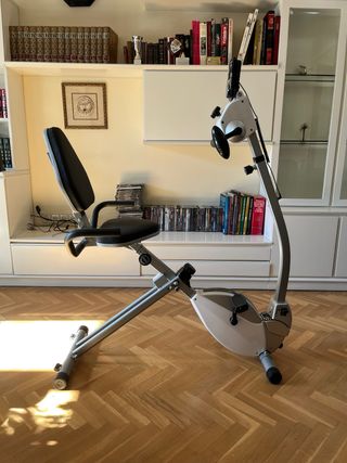 Bicicleta Estática Dualfit Reclinada