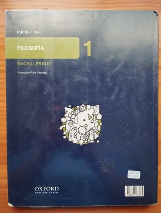 Libro Filosofía 1 Bachillerato Oxford