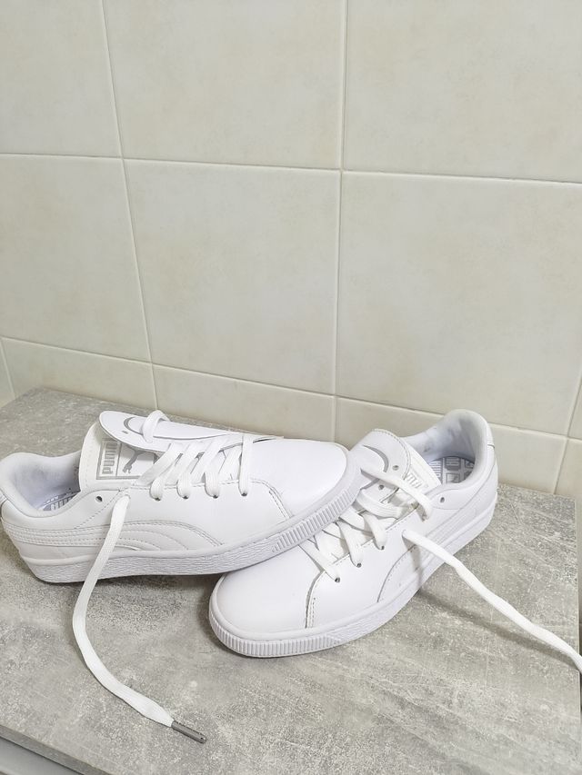 Sneakers Puma Donna Bianche