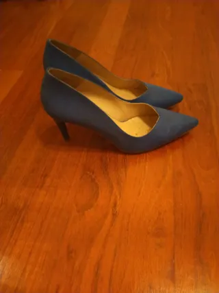 Zapatos Lolita Blu Tacon Azul o Rosa