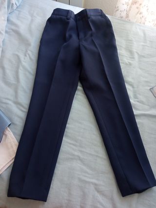 Traje de Comunión Niño Azul Tinta con zapatos