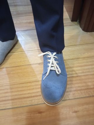 Traje de Comunión Niño Azul Tinta con zapatos
