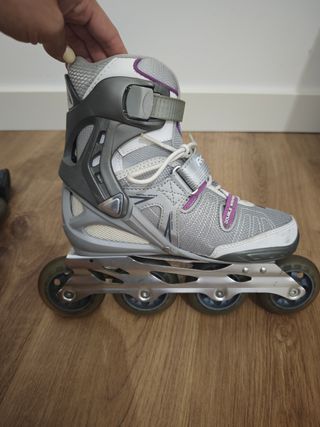 Patines en línea Rollerblade grises