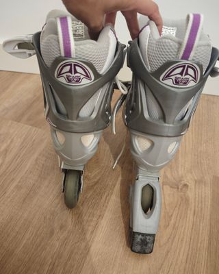 Patines en línea Rollerblade grises