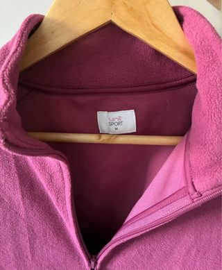 Chaqueta polar Uni Sport mujer fucsia Talla M