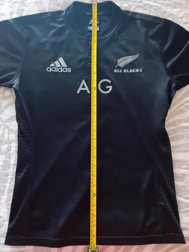 Camiseta Rugby All Blacks Negra Adidas