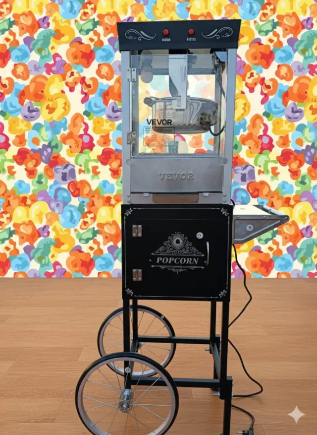 Alquiler algodón azúcar/palomitera