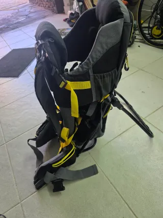 Mochila portabebés Dromader montaña como nueva
