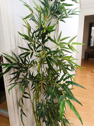 Planta de bambú artificial