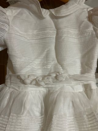 Vestido Comunión El Corte Inglés Blanco