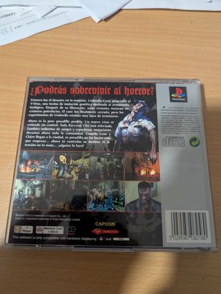 Resident Evil 2 PS1 Platinum
