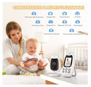 Cámara Vigilancia Bebé BOIFUN, modelo VB610