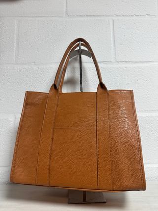Bolso Tote Piel Marrón