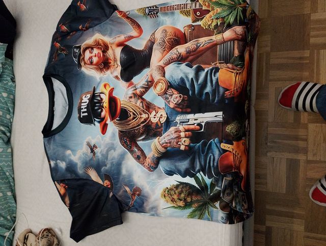 Camiseta Pato Lucas Talla XXL