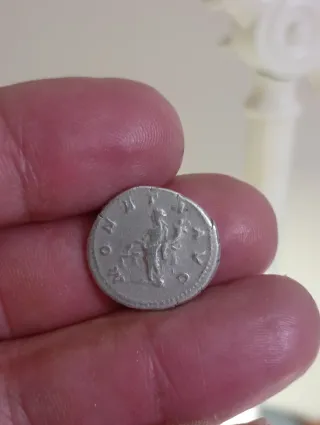 Denario romano Caracalla plata