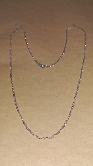 Cadena Plata Ley 925 Figaro 50cm