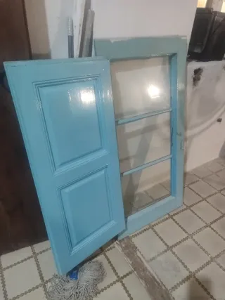Puerta antigua de madera