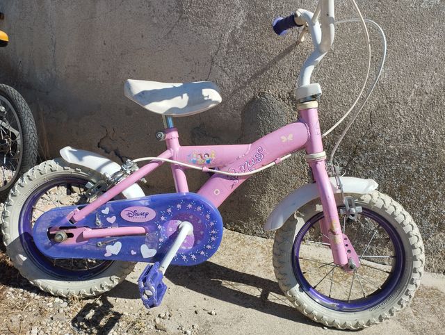 Bici niña Disney Princess color rosa