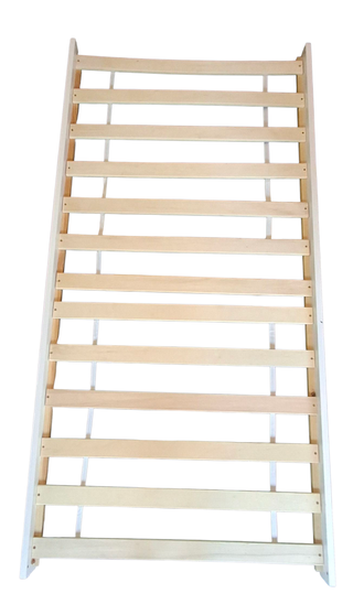 Cama cabana 90x190 cm em pinho branco + Colchão