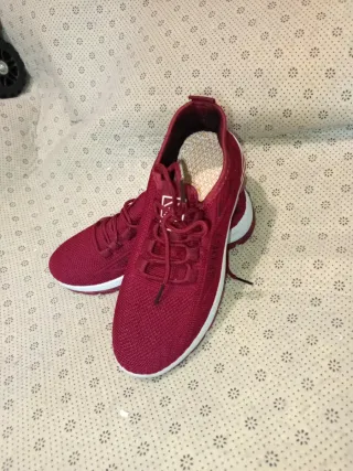 Zapatillas Deportivas Mujer burdeos 