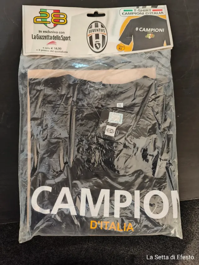 T-shirt Juventus Campioni d'Italia XL