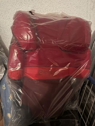 Silla coche Cybex Grupo 2-3 
isofix roja