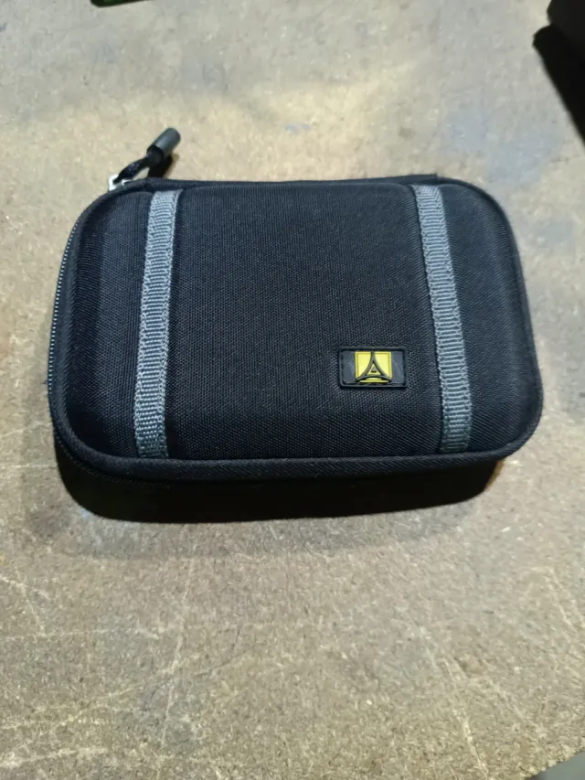 Borsa organizer per cavi nera