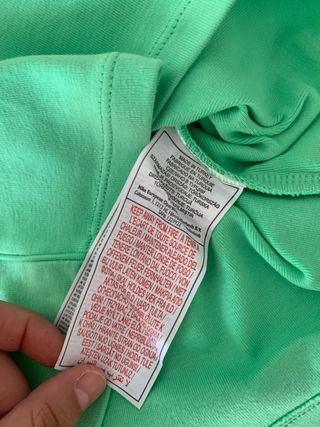 Camiseta Nike verde menta talla S