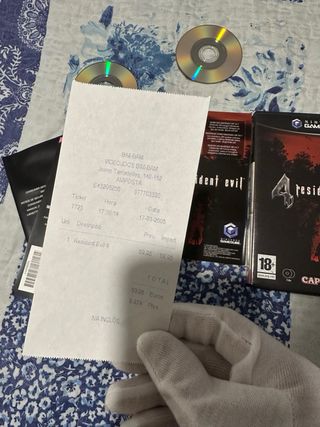 Nintendo Gane cube Resident evil 4