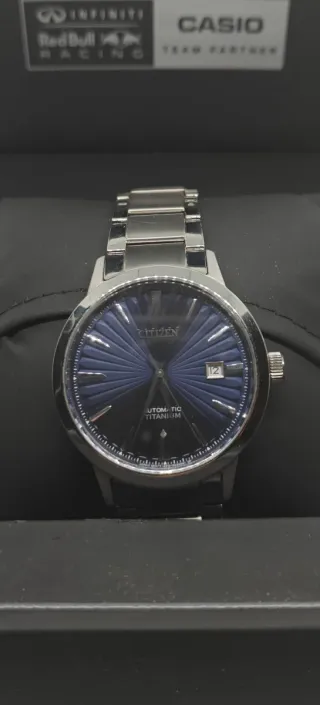 Citizen Orologio Super Titanium Blu