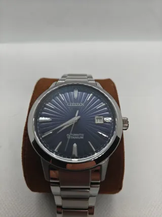 Citizen Orologio Super Titanium Blu