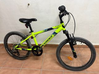 Bici infantil Rockrider ST 500 22 amarilla