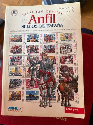Catálogo Anfil Sellos España 1999