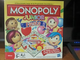 Monopoly Junior Fiesta Juego de Mesa