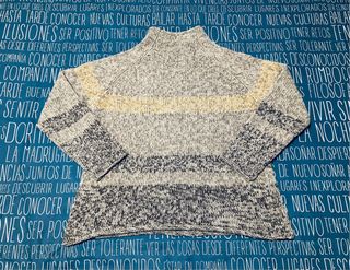 Jersey Springfield Lana Gris Amarillo Talla XL