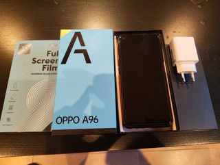 OPPO A96 Black + pellicola protettiva