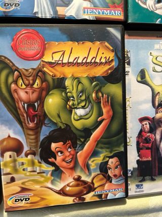 Lote 9 Películas DVD Infantiles (Español)
