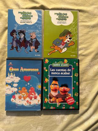 Lote 4 Películas Infantiles DVD (Español)