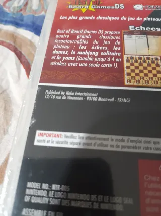 Oferta.PRECINTADO. Juego DS Best of Board Games DS
