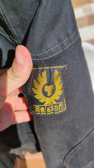 Cazadora Belstaff Negra Mujer