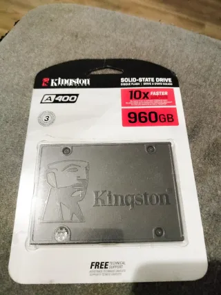 Disco duro SSD Kingston A400 960GB SATA3 500MB/S