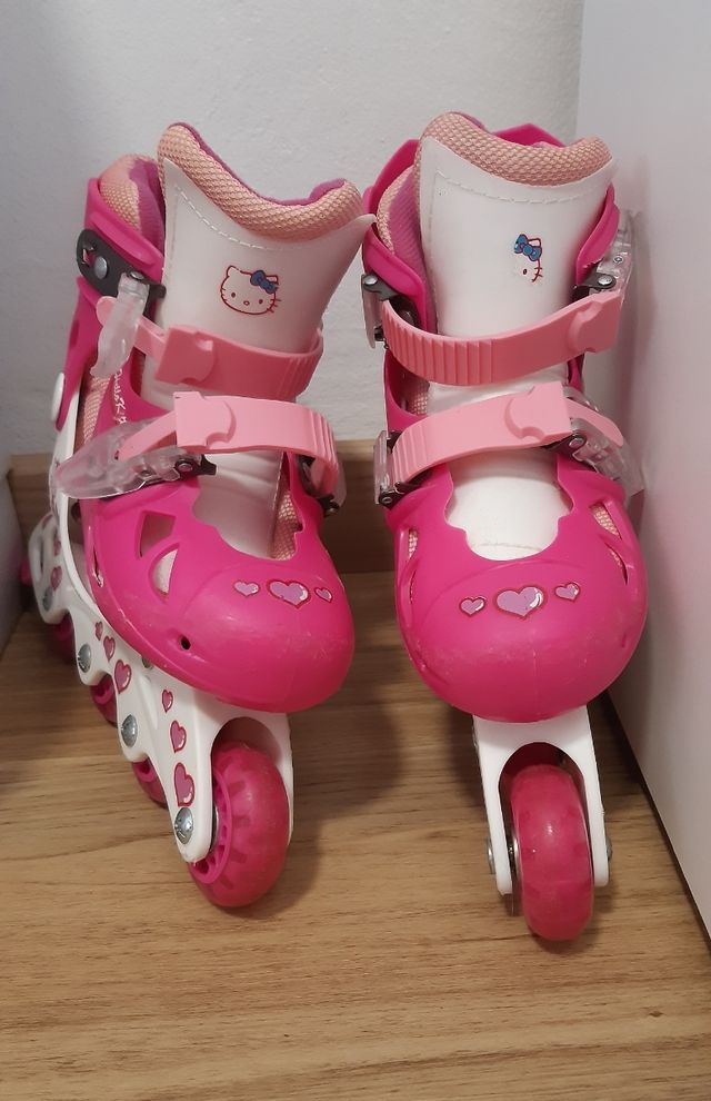 Patines en línea Hello Kitty talla 30 a 33