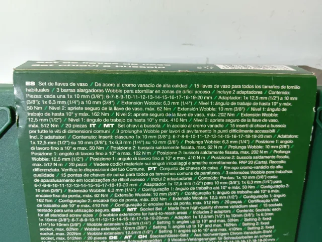 Set chiavi e bicchieri PARKSIDE