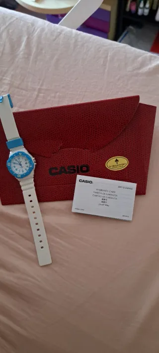 Orologio Casio Bianco e Blu