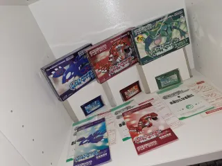 Pokemon Rubí Zafiro Esmeralda GameBoy Advance